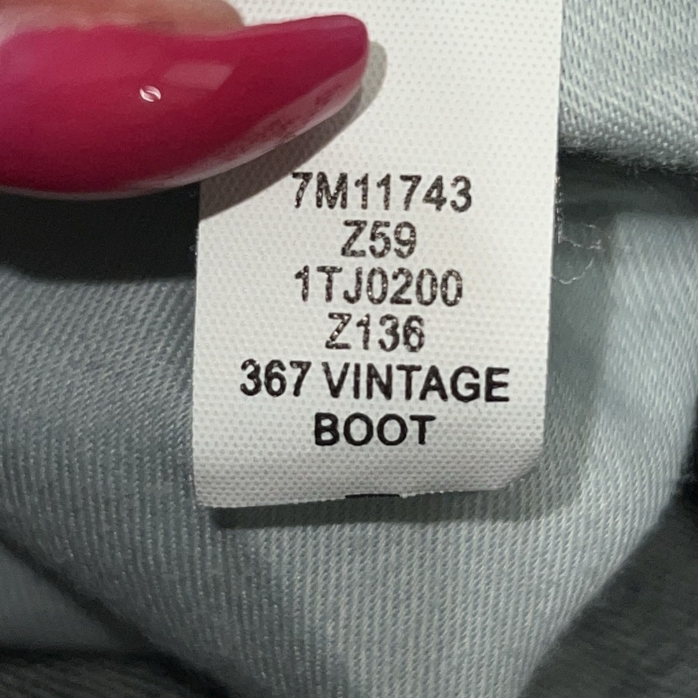 Lucky Brand Jeans Mens 42 X 30‎ Blue 367 Vintage Boot Bootcut Denim Dark Wash - Picture 10 of 11